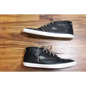 Lacoste | Shoes | Lacoste Chukka Ampthill Tbr2 Black Leather 